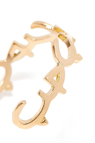 Hob/Love Earrings, 18k Gold